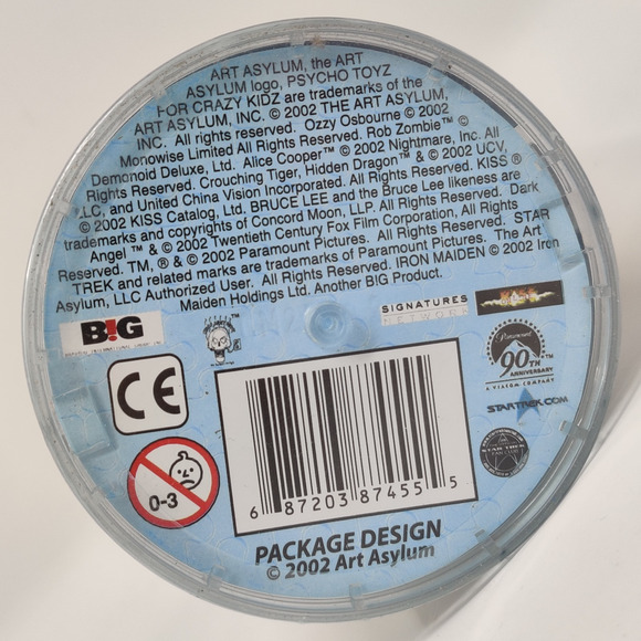 Classic Star Trek Mini Mates Mugatu 3" Figure New in Tube 2002 by Art Asylum - Picture 12 of 16